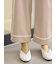 接触冷感サテンラインロングパンツ