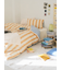 【Sleep】先染めストライプ 2点セット（ダブル）