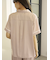 接触冷感サテンラインシャツ