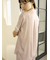 接触冷感サテンラインシャツ
