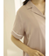 接触冷感サテンラインシャツ