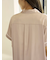 接触冷感サテンラインシャツ