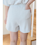 リブショートパンツ
