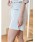 リブショートパンツ