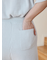 リブショートパンツ