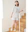 リブショートパンツ
