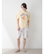 【ONLINE限定】【HOMME】スポーティーベアワンポイントTシャツ＆総柄ハーフパンツセット
