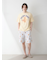 【ONLINE限定】【HOMME】スポーティーベアワンポイントTシャツ＆総柄ハーフパンツセット