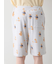 【ONLINE限定】【HOMME】スポーティーベアワンポイントTシャツ＆総柄ハーフパンツセット