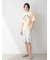 【HOMME】スポーティーベア総柄ハーフパンツ