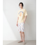 【HOMME】スポーティーベア総柄ハーフパンツ