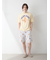 【HOMME】スポーティーベア総柄ハーフパンツ