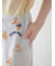 【HOMME】スポーティーベア総柄ハーフパンツ