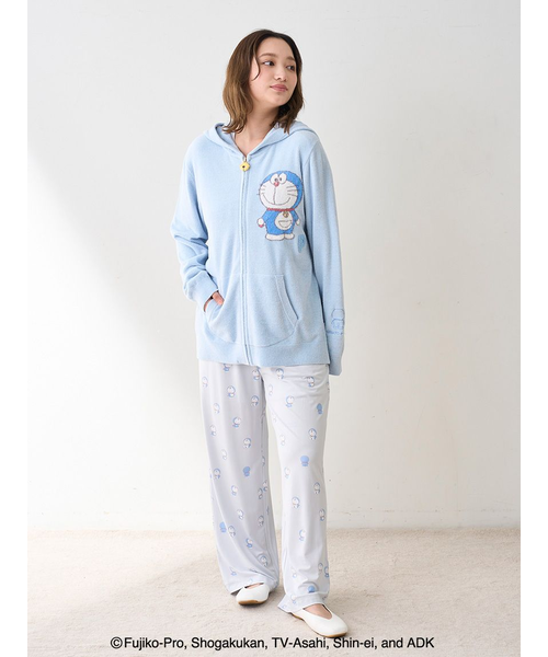 ドラえもん】【レディース】ジャガードパーカ｜ジェラートピケの