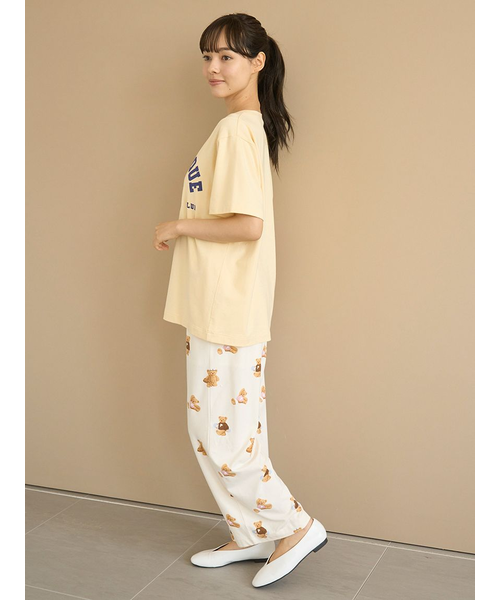 り*ぃ様 新品 ジェラートピケ チェリー柄 リブ素材 ロングパンツ ロンT 上下 り*ぃ様 新品 ジェラートピケ チェリー柄 リブ素材 ロングパンツ
