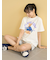 【ONLINE限定】スポーティーベアワンポイントTシャツ＆総柄ショートパンツセット
