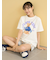 【ONLINE限定】スポーティーベアワンポイントTシャツ＆総柄ショートパンツセット