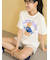 【ONLINE限定】スポーティーベアワンポイントTシャツ＆総柄ショートパンツセット