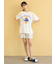 【ONLINE限定】スポーティーベアワンポイントTシャツ＆総柄ショートパンツセット