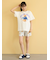 【ONLINE限定】スポーティーベアワンポイントTシャツ＆総柄ショートパンツセット