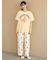 【ONLINE限定】スポーティーベアワンポイントTシャツ＆総柄ロングパンツセット