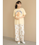 【ONLINE限定】スポーティーベアワンポイントTシャツ＆総柄ロングパンツセット