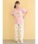 【ONLINE限定】スポーティーベアワンポイントTシャツ＆総柄ロングパンツセット