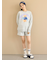【ONLINE限定】スポーティーベア裏毛プルオーバー＆裏毛ショートパンツセット