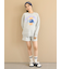 【ONLINE限定】スポーティーベア裏毛プルオーバー＆裏毛ショートパンツセット