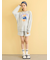 【ONLINE限定】スポーティーベア裏毛プルオーバー＆裏毛ショートパンツセット
