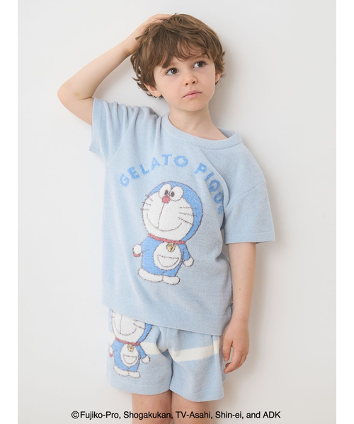 ドラえもん】【キッズ】ジャガードプルオーバー&ショートパンツセット