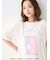 【ドラえもん】【レディース】ワンポイントTシャツ