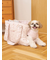 【CAT&DOG】ストロベリー柄キルティングキャリーバック