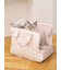 【CAT&DOG】ストロベリー柄ミニサイズキャリーバッグ