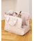 【CAT&DOG】ストロベリー柄ミニサイズキャリーバッグ