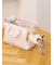 【CAT&DOG】ストロベリー柄ミニサイズキャリーバッグ