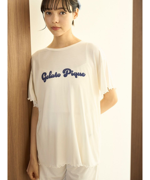 gelato pique Tシャツ　ショートパンツ gelato pique｜COOLレーヨンデザートロゴショートパンツ