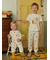 【KIDS】はちみつベア柄ワンポイントTシャツ