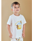 【KIDS】はちみつベア柄ワンポイントTシャツ