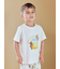 【KIDS】はちみつベア柄ワンポイントTシャツ