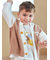 【KIDS】はちみつベア柄ワンポイントTシャツ
