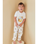 【KIDS】はちみつベア柄ワンポイントTシャツ