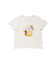 【KIDS】はちみつベア柄ワンポイントTシャツ