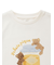 【KIDS】はちみつベア柄ワンポイントTシャツ