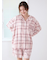 トレンドチェック柄シャツ
