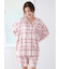 トレンドチェック柄シャツ