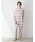 【HOMME】トレンドチェック柄ロングパンツ