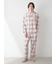 【HOMME】トレンドチェック柄ロングパンツ