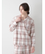 【HOMME】トレンドチェック柄シャツ