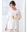 はちみつベア柄ワンポイントTシャツ